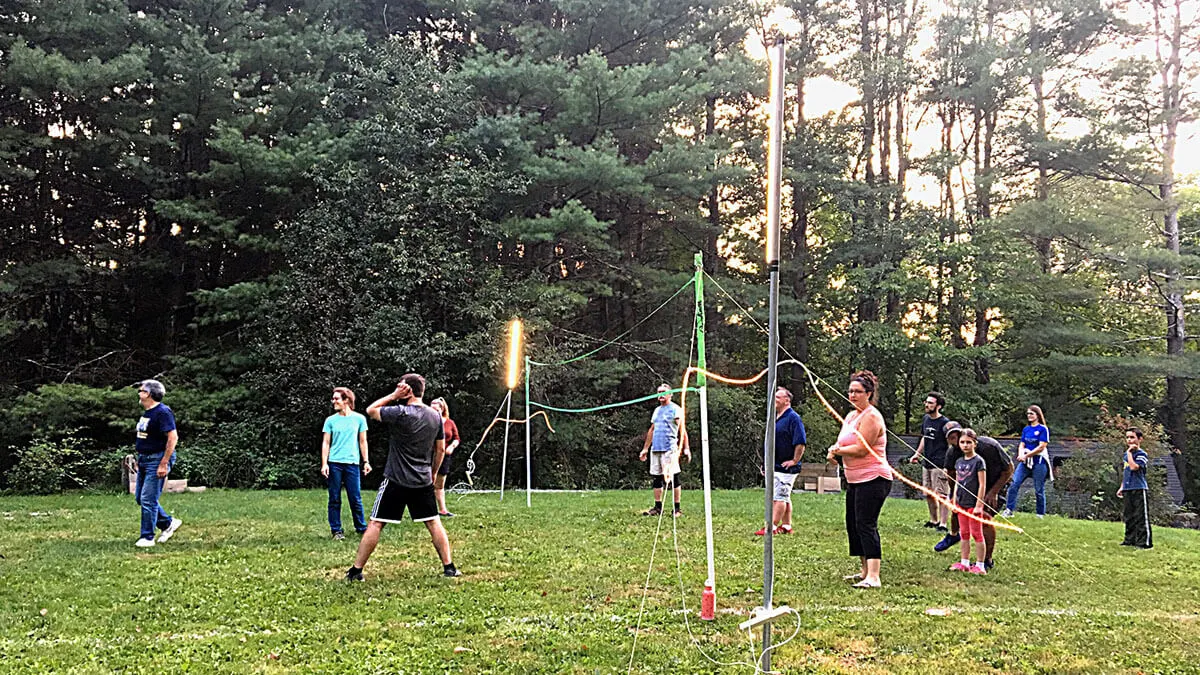 Volleyball Father's Promise Church in Valatie, NY